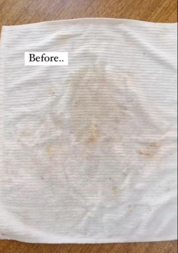 Cleaning fan shares how to get your whites sparking again with just one product 