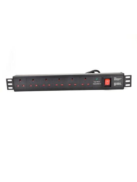 19'' double pole uk 6 outlet pdu socket with children&surge protection, power strip power socket power distribution unit - Buy China pdu socket on Globalsources.com 