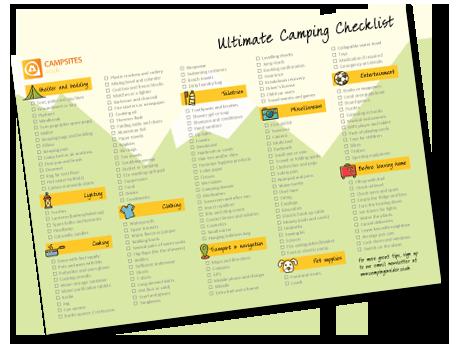 Print and Pack: The Ultimate Camping Checklist 