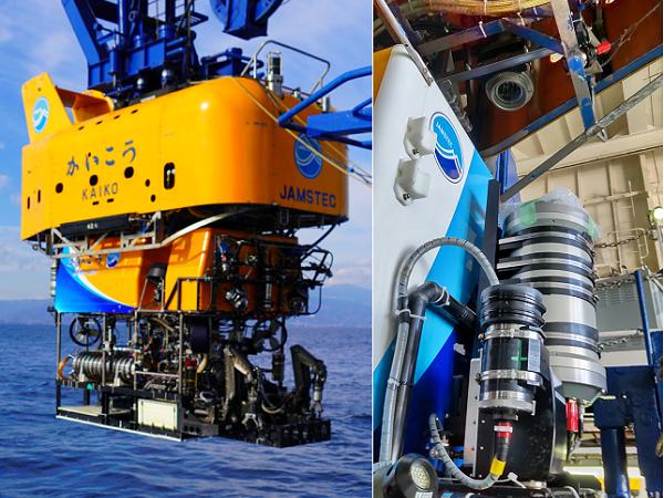 「海中1ギガ無線」へ大きな一歩、JAMSTECが100mの光ワイヤレス通信実験に成功