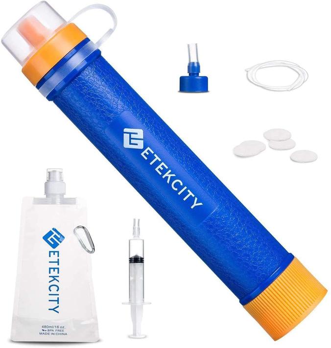 This Water Filter Is a Must-Have for Emergency Prep Kits, Camping Trips and Travelling 
