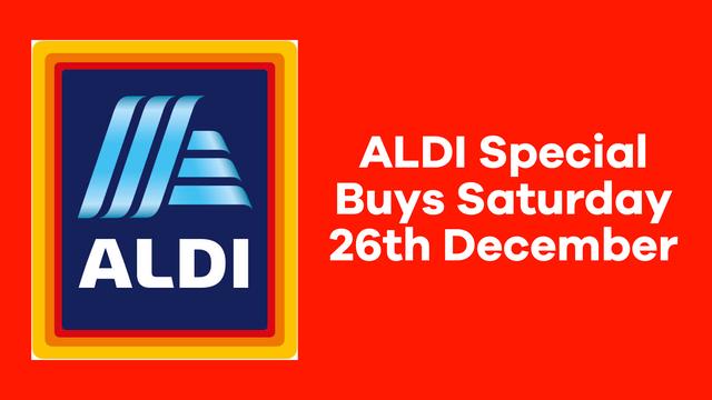 ALDI Entertainment tech Special Buys available this Saturday 26th December