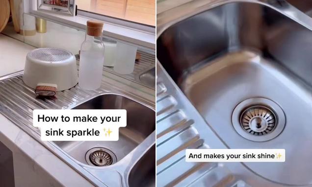 I’m a cleaning expert – the best way to clean your sink will make it sparkle like new in two minutes 