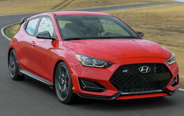 Hyundai’s Veloster hatchback offers only sporty N trim for 2022