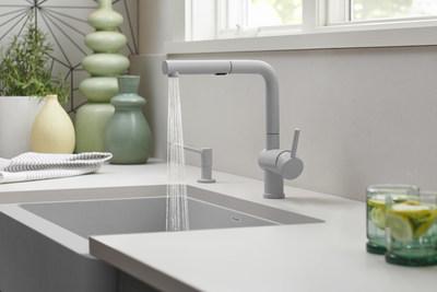  LINUS™ Kitchen Faucet Collection: Water-efficient Never Looked So Good…and Colorful 