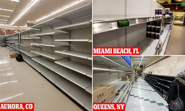 Grocery stores still have empty shelves amid supply chain disruptions, omicron and winter storms 