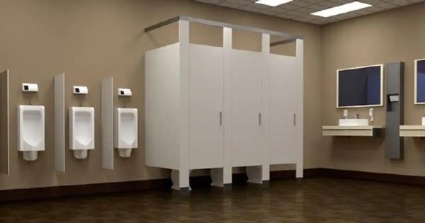 Do You Know Why Toilet Doors are Cut From Bottom in Malls and Offices? Read On to Find Out 