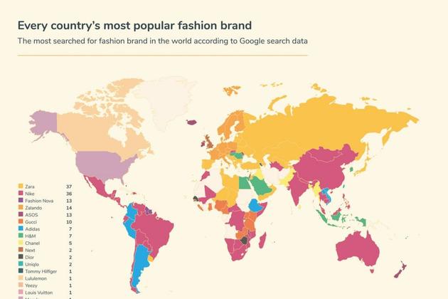  Google Search Data Reveals Australia’s Most Popular Fashion Brand Of 2021 Is (Drumroll Please)…..Nike!