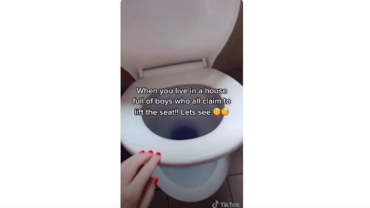 Mum's genius TikTok hack which proves whether or not her sons lift the toilet seat
