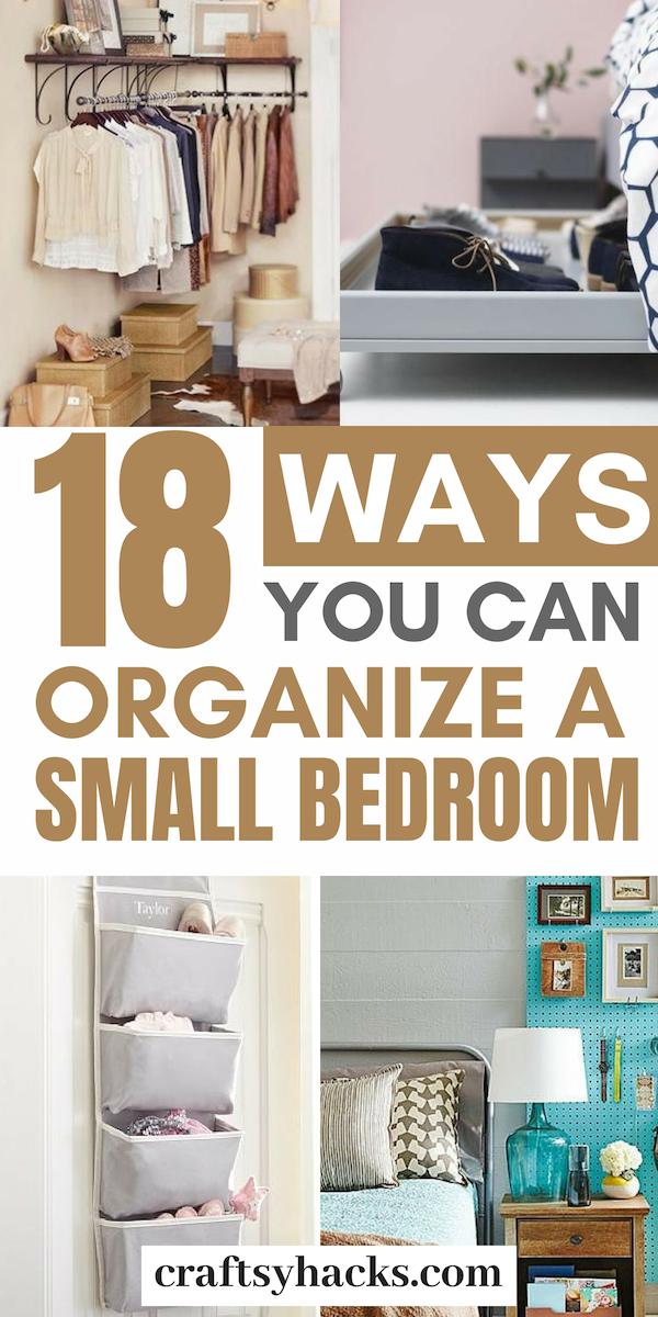 How to decorate and organize a small bedroom, according to professionals 