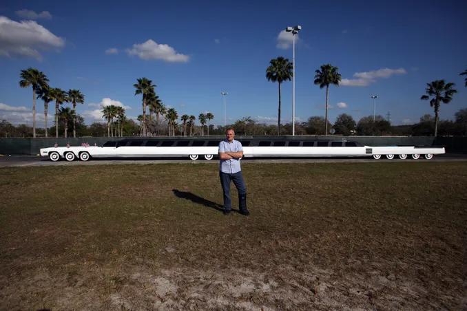 The World's Largest Car Breaks All Records, With A Jacuzzi, Helipad, And A Mini-Golf Course Inside 