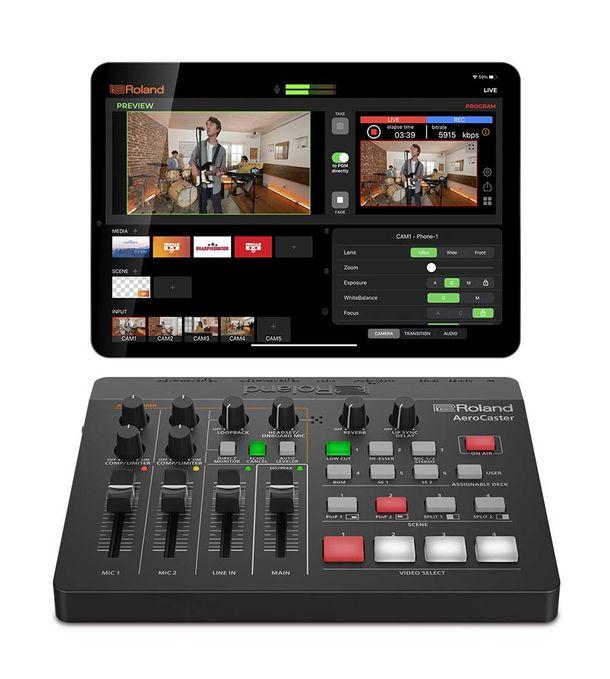  複数のスマホのカメラ映像をワイヤレスで転送、iPadでのライブ配信を手軽に行えるシステムを発売（ローランド） 