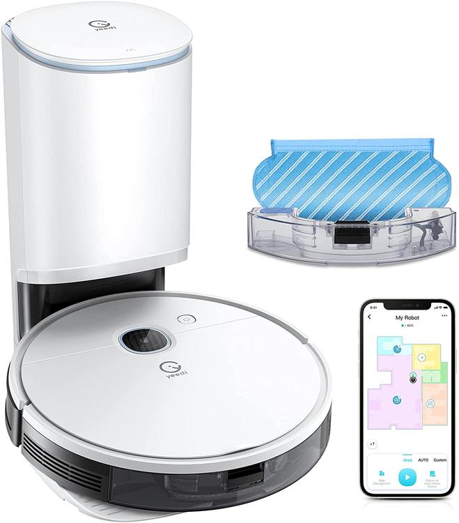 www.makeuseof.com Clean up With a 0 Saving on Yeedi's Vac Station Robot Vacuum 