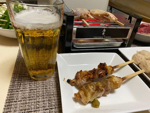 Recreating the taste of a famous yakitori restaurant in Ginza at home.