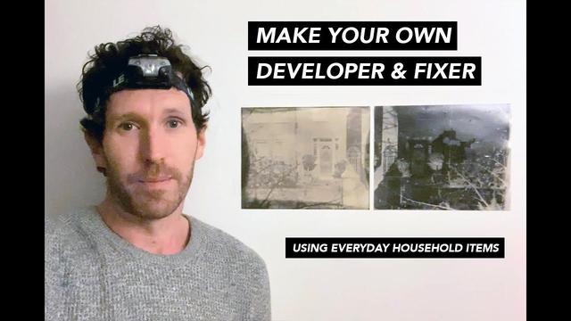 How to make your own developer and fixer from the stuff you have in the kitchen 