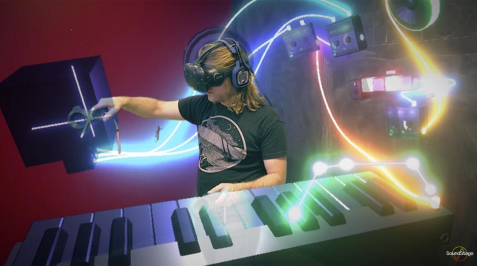 仮想現実で未来の音楽制作を。VR内に自分だけの音楽スタジオを構築する｢SoundStage｣