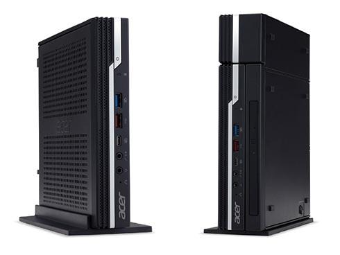 Compact desktop PC for corporations 4 products that adopt Acer and slim housing