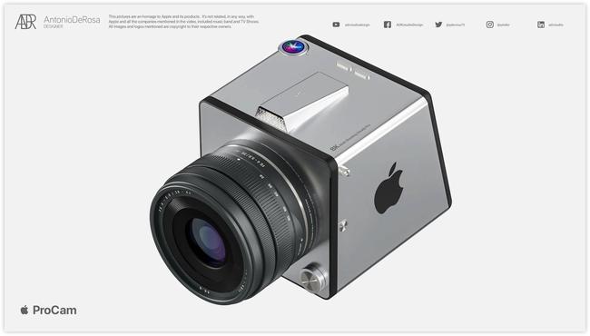 Appleがプロ仕様のカメラ「ProCam」を発売したら？→iPhoneにはない懐かしの機能が！ 