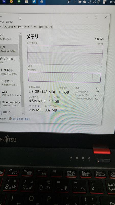 4GBのメモリ空間でPCは使いものになるのか