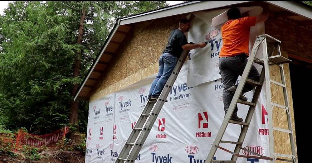 The Best Way to Install Housewrap