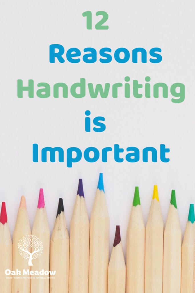 Handwriting remains a useful skill