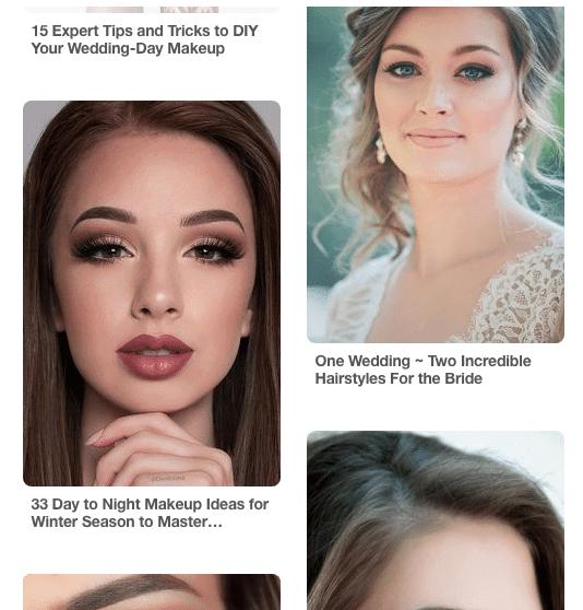 How to Determine Wedding Makeup Look