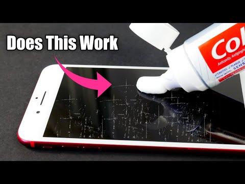How to remove scratches from your phone 