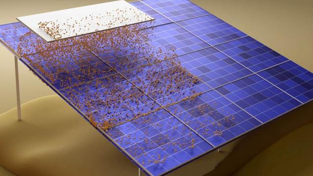 Researchers find way to clean solar panels without using a single drop of water