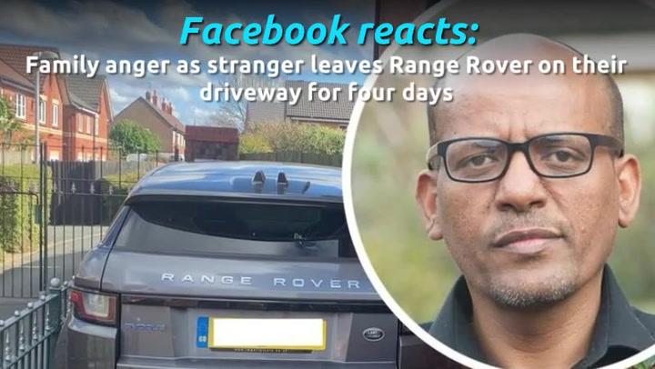 Stranger leaves car on family's driveway near Manchester Airport for DAYS 