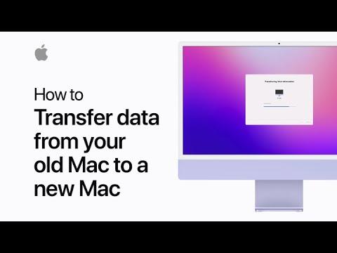 How to Transfer Data From Your Old Mac to a New Mac 