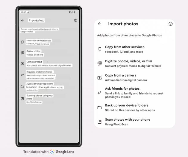 Google 'Switch to Android iOS' app might likely allow direct import from iCloud to Google Photos 