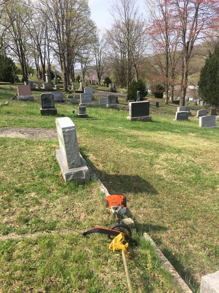 Families asked to remove items from Greenway graves to prep for mowing