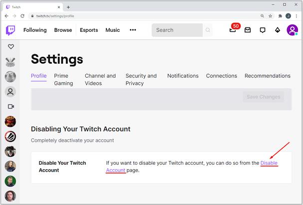 www.makeuseof.com How to Disable or Permanently Delete Your Twitch Account 