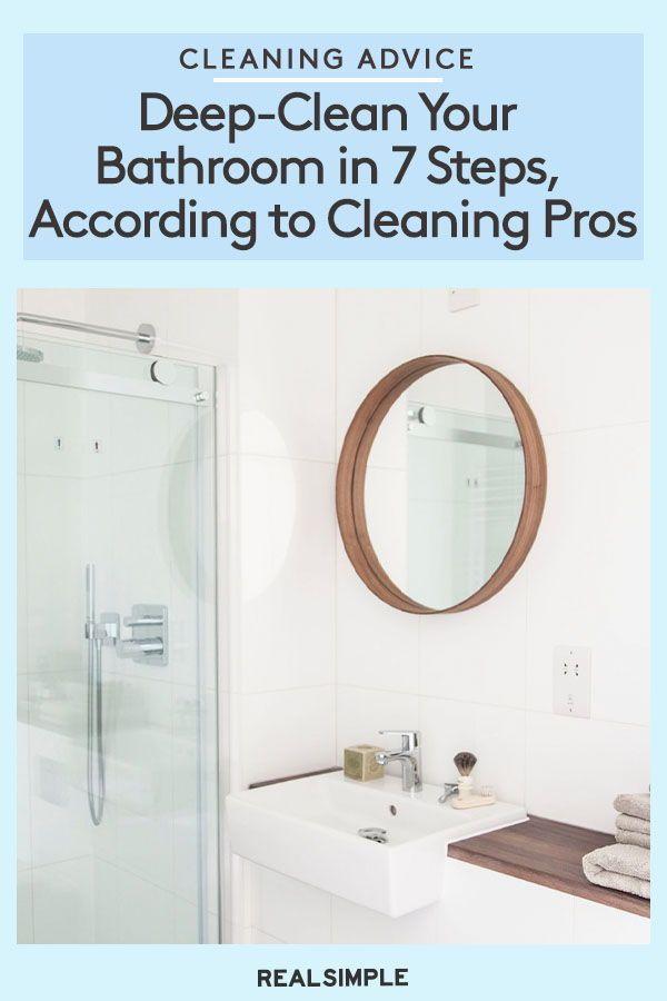 How to Deep Clean Your Bathroom in 10 Steps
