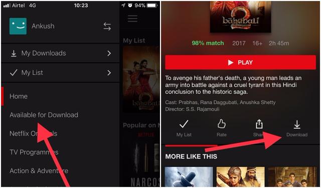 How to download movies from Netflix for offline viewing 