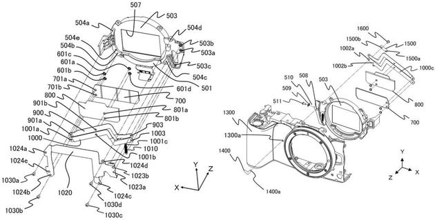 Canon patent shows a shutter-like mechanical barrier to protect your mirrorless sensor