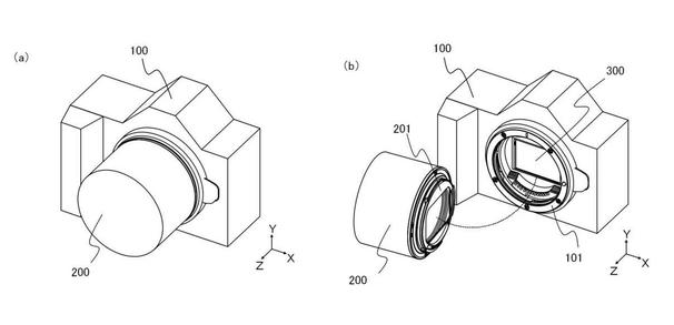 Canon patent shows a shutter-like mechanical barrier to protect your mirrorless sensor 