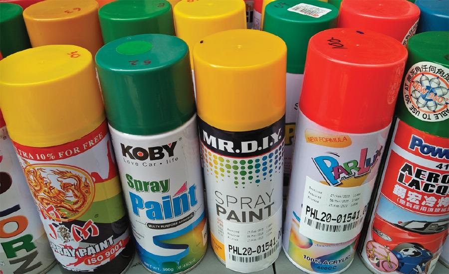 Study: 37 spray paint products exceed legal lead content limit 