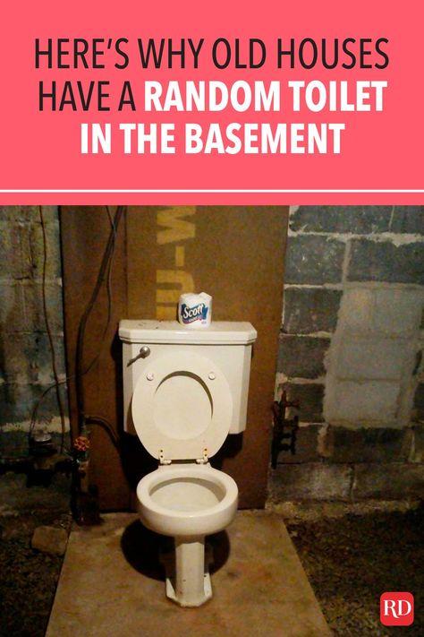 Here’s Why Old Houses Have a Random Toilet in the Basement