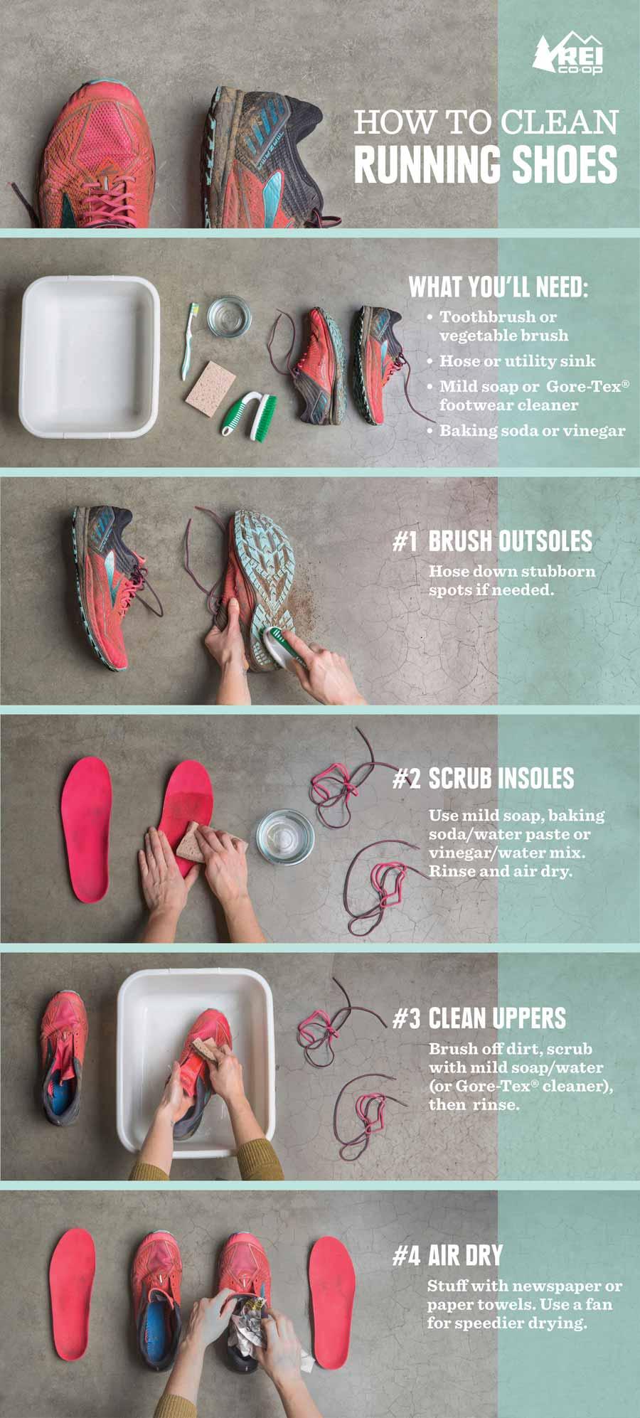 Do It Right: How to Wash Running Shoes