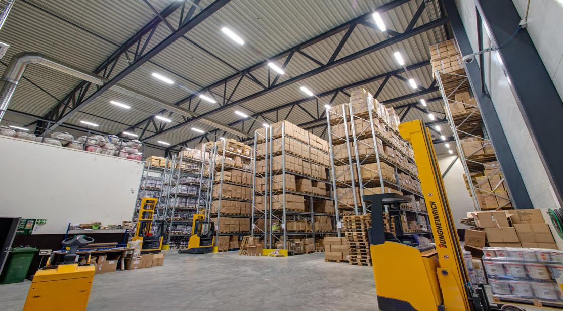 Glamox Switch on to smart warehouses needing smart lighting 