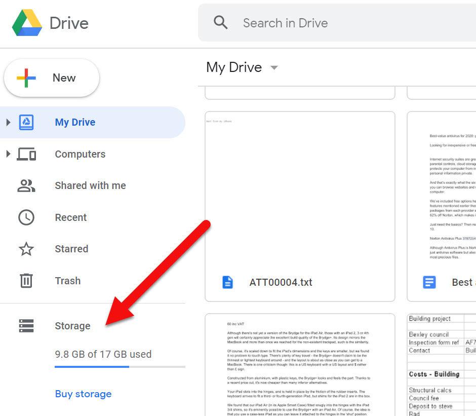 How to Free Up Space in Google Drive 
