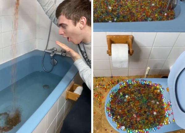 How Many Orbeez Does It Take to Fill a Bathtub?