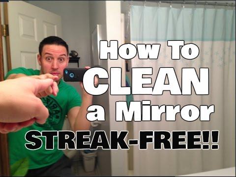 How to clean a mirror in 3 simple steps 