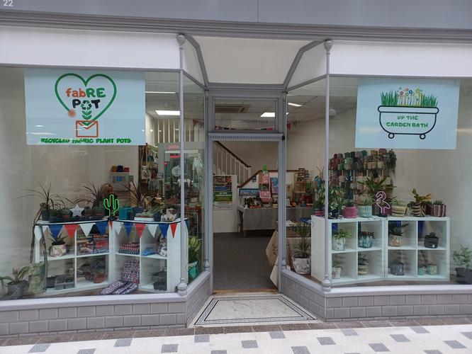 Recyclers Up The Garden Bath poised to make a pop-up return to Peterborough’s Queensgate Shopping Centre 