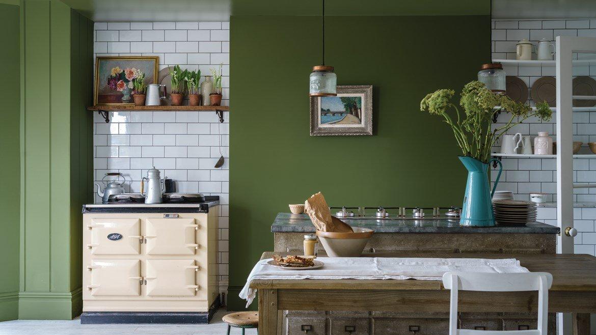 20 green kitchen ideas to add fresh color to your cooking space