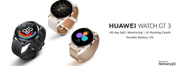 HUAWEI WATCH GT 3 Mixes Elegant Style with the Latest in Fitness Features