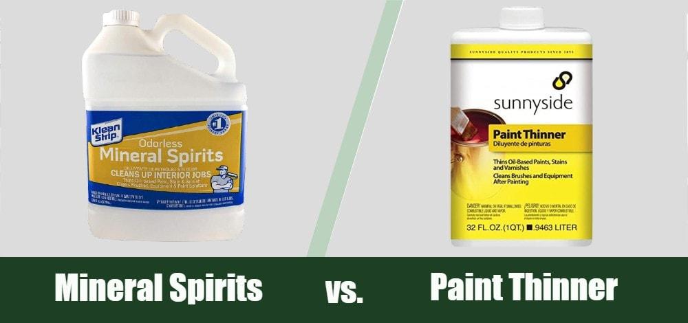 What’s the Difference? Mineral Spirits vs Paint Thinner