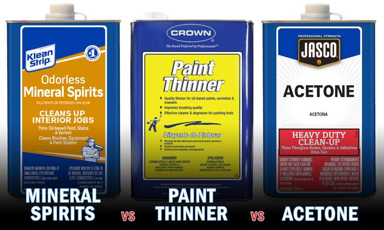 What’s the Difference? Mineral Spirits vs Paint Thinner 