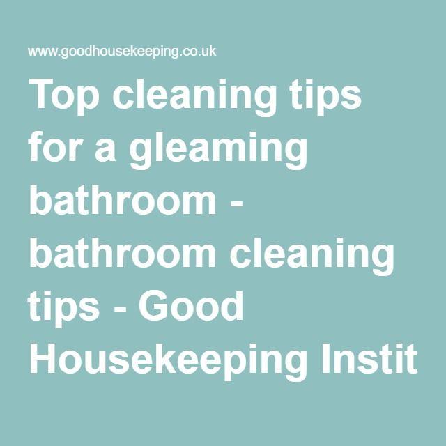 The GHI's 18 best bathroom cleaning tips 